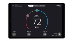 Lennox 22V24 Lennox S40 Smart Thermostat, Touchscreen, Communicating, WiFi, Programmable, 3 Heat/2 Cool | Midwest Supply Us