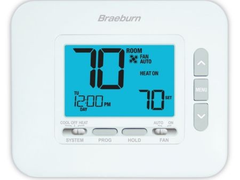 Lennox 24Z14 Braeburn 2030, Universal Programmable Thermostat, 1 Heat/1Cool | Midwest Supply Us