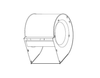 38K30 | Lennox LB-89288A, Belt Drive Blower Housing for 15 x 15