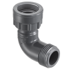 MA0602-010 | 1 PVC MANIFOLD 90 ELBOW SWIVELXMPT | (PG:19) Spears