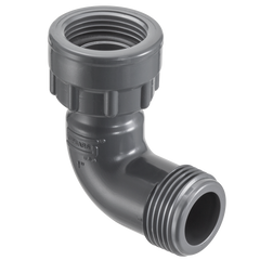 Spears MA0602-010 1 PVC MANIFOLD 90 ELBOW SWIVELXMPT | Midwest Supply Us