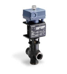 Siemens Building Technology MXG461.40-20U Magnetic Valve, 1-1/2", 2-way or floating, 23.4 Cv, 0-10V control, NPT unions | Midwest Supply Us