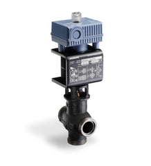 Siemens Building Technology MXG461B50-30 Magnetic Valve, 2", 2-way or floating, 35 Cv, 0 to 10V control, w/ fittings | Midwest Supply Us