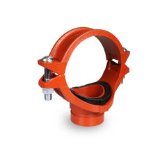 Everflow 1076 EVERFLOW 8" X 4" GROOVED MECHANICAL TEE | Midwest Supply Us