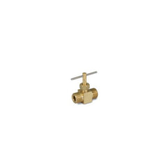 Everflow NV58-14-NL 1/4" MIP COMP X 1/4" MIP STRAIGHT NEEDLE VALVE LEAD FREE | Midwest Supply Us