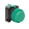 PBO-RBRD-NC | PBO-RBRD-NC - 30MM PUSHBUTTON, RED BOOT | C3 Controls