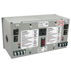 Functional Devices PSH100A100AB10 Enclosed Dual 100VA 120 to 24Vac UL class 2 power supply 10A main breaker | Midwest Supply Us
