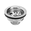 7516 | EVERFLOW S.S PREMIUM DUO SINK STRAINER W/ EXTRA THICK WASHER | Everflow
