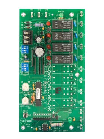 Viconics R850V-8 Step controller, 8 stages (24 Vac) with vernier output for heaters | Midwest Supply Us