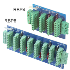 BAPI BA/RBP4 RBP - Communications Repeater Backplane, 4 Row or 8 Row - RBP4 with 4 Rows, No Snaptrack | Midwest Supply Us