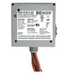 Functional Devices RIB01P30-S-NC 30A DPST 120V | Midwest Supply Us