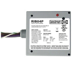 Functional Devices RIB04P Enclosed Relay 20Amp DPDT 480Vac | Midwest Supply Us