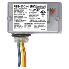 Functional Devices RIB2401C-N4 Enclosed TriVolt NEMA4/4X RIB2401C | Midwest Supply Us