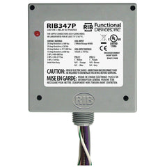 Functional Devices RIB347P Encl Relay 20Amp DPDT 347Vac | Midwest Supply Us