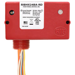 Functional Devices RIBHX24BA-RD Enclosed Relay 20Amp | Midwest Supply Us