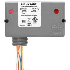 Functional Devices RIBHX24BF Enclosed Relay/AC Sensor 20Amp SPST-NO 24Vac/dc, mini RIB hsg | Midwest Supply Us