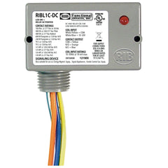 Functional Devices RIBL1C-DC Low-inrush Enclosed Relay 10Amp SPDT 10-30Vdc | Midwest Supply Us