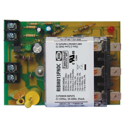 Functional Devices RIBM013PNDC Panel Relay 4.000x2.875in 20Amp 3PDT Class II Dry Contact Input 120Vac Power | Midwest Supply Us