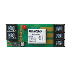 Functional Devices RIBMN12C Panel Relay 2.75in 15Amp SPDT 12Vac/dc | Midwest Supply Us