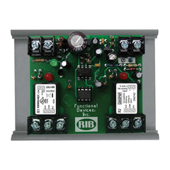 Functional Devices RIBMN24Q2C Panel I/O Expander 2.75in 15Amp 2-SPDT 24Vac/dc power, 0-5Vdc Control w/ MT212-4 | Midwest Supply Us