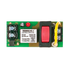 Functional Devices RIBMN24S-J Panel Relay 2.75in 15Amp SPST + Jumper Selectable Override 24Vac/dc | Midwest Supply Us