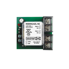 Functional Devices RIBMN24ZL-NC Panel Relay 2.75x2.35in 30Amp DPST-NC 24ac/dc | Midwest Supply Us