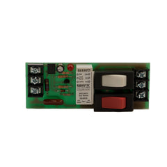 Functional Devices RIBMU1SC Panel Relay 4.00x1.50in 15Amp SPDT + Override 10-30Vac/dc/120Vac | Midwest Supply Us