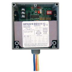 Functional Devices RIBTD2401B Enclosed Time Delay Relay Hi/Low sep 20Amp SPDT 24Vac/dc 120Vac | Midwest Supply Us