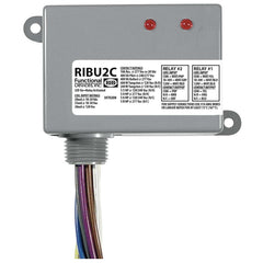 RIB RELAYS RIBU2C Enclosed Relays 10amp 2 Spdt 10-30vac/dc/120vac | Midwest Supply Us