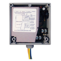 Functional Devices RIBX243PA Enclosed Internal AC Sensor, Adjustable +20Amp 3PST 24Vac/dc Relay | Midwest Supply Us