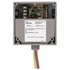 Functional Devices RIBX24BF Enclosed Internal AC Sensor, Fixed, + Relay 20Amp SPDT 24Vac/dc | Midwest Supply Us