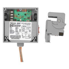 Functional Devices RIBXLSJA Enclosed Split-Core AC Sensor Adjustable +10Amp SPST 10-30Vac/dc Relay Override | Midwest Supply Us