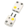 SHX-K-F | SUB MINI HITEMP CONN,YELLOW | Omega