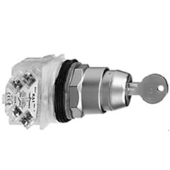 Square D 9001KS11K1 Selector Switch 30mm - 2 Position - Key Operated - E10 - Left-Hand Withdrawal | Midwest Supply Us