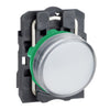 XB5AVG1 | Harmony Complete Pilot Light, 22mm, White, 110-120V AC 50/60 Hz, NEMA 4X, 13 | Schneider Electric (Square D)