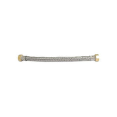 Everflow FTWC-B34-18A FLEXTRON FTWC-B34-18A 18 SS BRAIDED WATER HTR CONNEC 3/4 FIP x 3/4 FIP NSF/cUPC | Midwest Supply Us