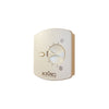 STE-6017-10 | Sensor: Room Temp, Setpoint Dial, Override, Modular, Almond | KMC Controls