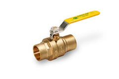 Everflow 600C114-NL 1-1/4" SWT Atlantic Full Port Brass Ball Valve Lead Free | Midwest Supply Us
