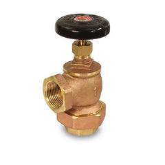 Everflow 48130 1" Brass Steam Radiator Convector Valve, For Non-Potable Water Use | Midwest Supply Us