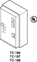 Schneider Electric (Barber Colman) TC-187 FAN COIL STAT,120V,HI-LO-M-OFF | Midwest Supply Us