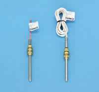 MAMAC Systems TE-701-D-5-B 1000 ohm (Balco) | Duct Temperature Sensor | Sensor Length: 6 inch | Included Wire Length: 6 feet | Midwest Supply Us
