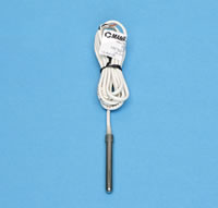 MAMAC Systems TE-704-A-12 10K Ohm Type II | Strap On Pipe Tube Temperature Sensor | Midwest Supply Us