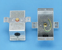 MAMAC Systems TE-704-C-10 3K Ohm | Strap On Pipe Tube Temperature Sensor | Galvanized Housing | Midwest Supply Us