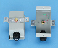 MAMAC Systems TE-704-D-12 10K Ohm Type II | Strap On Pipe Tube Temperature Sensor | NEMA 4 Housing | Midwest Supply Us