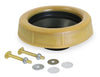 TR1002 | EVERFLOW STANDARD #1 TOILET BOWL WAX GASKET W/FLANGE BRASS BOLTS INCLUDED | Everflow