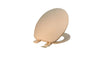 TSPR1-B | EVERFLOW Toilet Seat Plastic Round Bone Adj. hinge Standard | Everflow