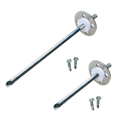 BAPI ZPS-ACC13 Duct Total Pressure Probes, 6" & 3.5" - 3.5" Total Probe with Circular Foam Pad | Midwest Supply Us
