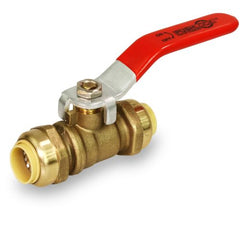 Everflow UPBV12 PUSHLOCK 1/2" PUSH BALL VALVE | Midwest Supply Us