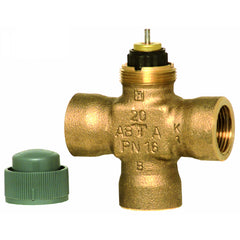 Honeywell V5863A1014 3/4 INCH THREE-WAY NPT VALVE WITH 4.9 CV CAPACITY | Midwest Supply Us