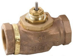 Schneider Electric VB-7213-0-4-10 Venta, Globe Valve, 1-1/2 in, 2-way, straight threaded NPT, stem up open, brass trim, 28 Cv | Midwest Supply Us
